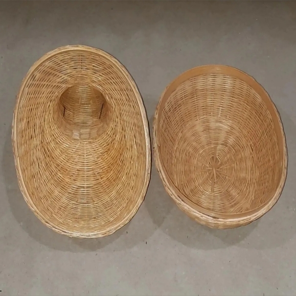 Kiangsi Handicrafts Rabbit Basket With Lid - Picture 7 of 11